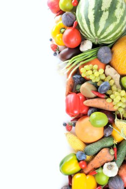 Olgunlaşmış meyve ve sebzeler 