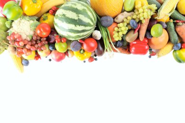 Olgunlaşmış meyve ve sebzeler 