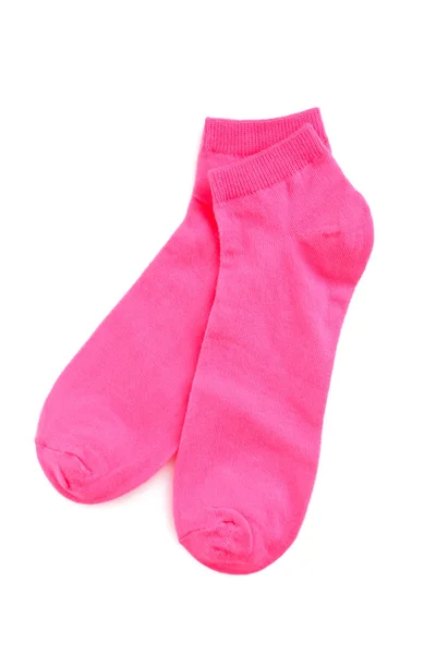 Pair of pink socks — Stock Photo, Image