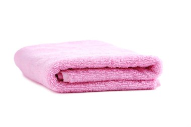 Pembe havlu yakın çekim