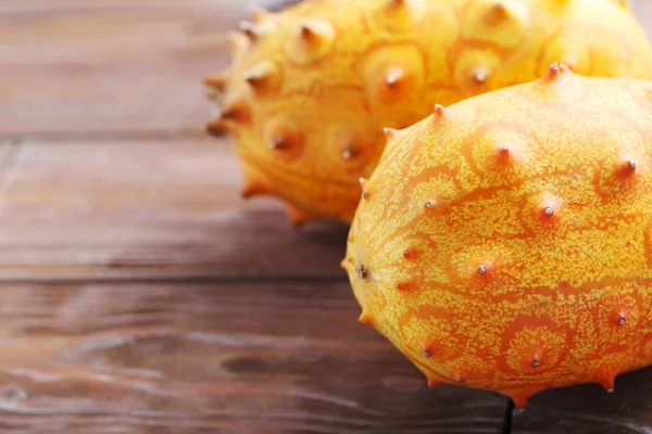 Kiwano fruits close up