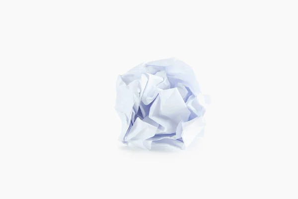Zmięty papier piłka — Zdjęcie stockowe
