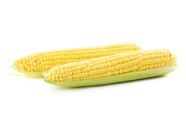 Corncobs słodki zbliżenie — Zdjęcie stockowe