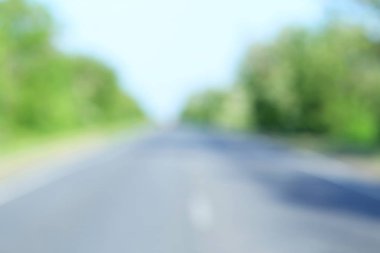 Kırsal yol bulanıklık