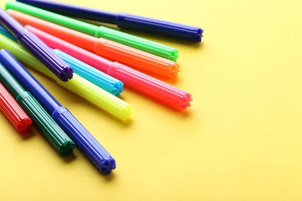 Feutre pointe stylos colorés — Photo