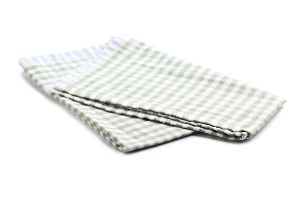 折叠的纺织餐巾 — 图库照片