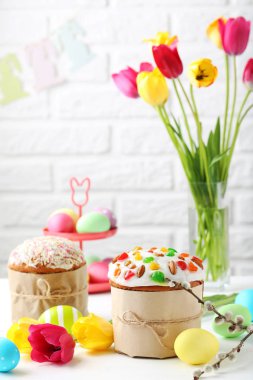 Beyaz tablo Easter kek