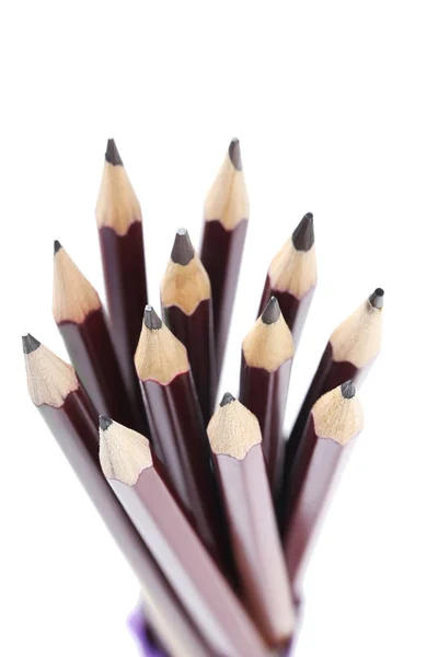 Drawing brown pencils — Stock Photo, Image