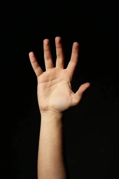 Adulto mano masculina —  Fotos de Stock