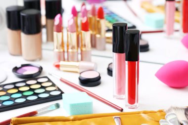 Farklı makyaj kozmetik