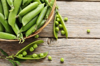 Yeşil açılarak bezelye 