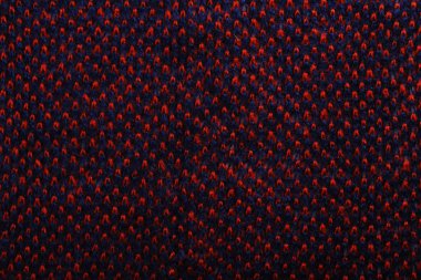 Örülmüş yün kumaş dokusu