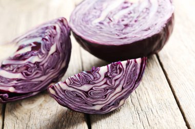 Olgun kırmızı lahana 