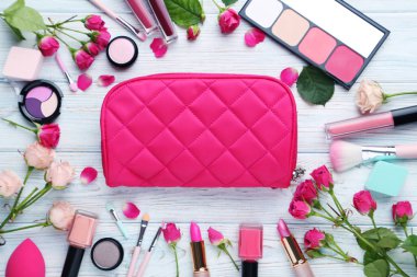 Farklı makyaj kozmetik 