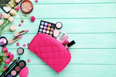 Farklı makyaj kozmetik 