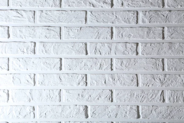 Dinding bata putih — Stok Foto