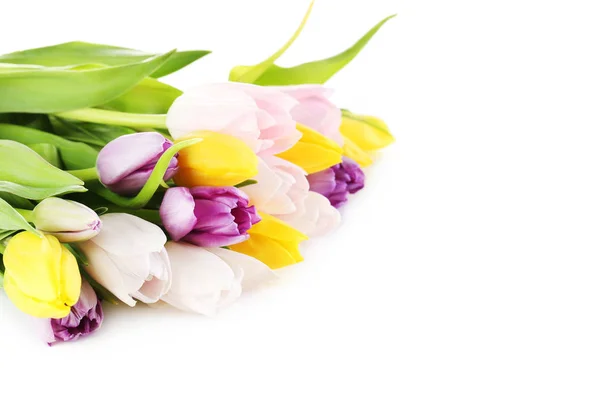 Bouquet di tulipani colorati — Foto Stock