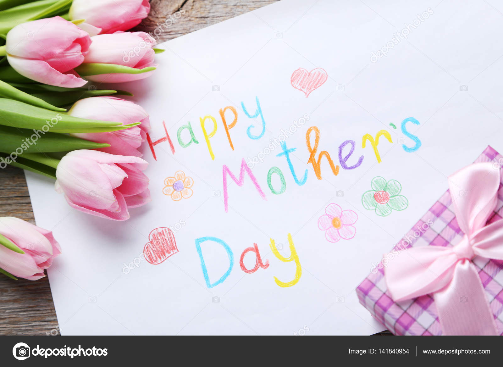 happy mothers day note