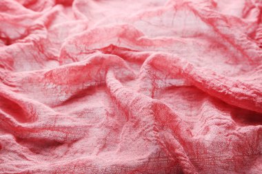 pembe tül kumaş