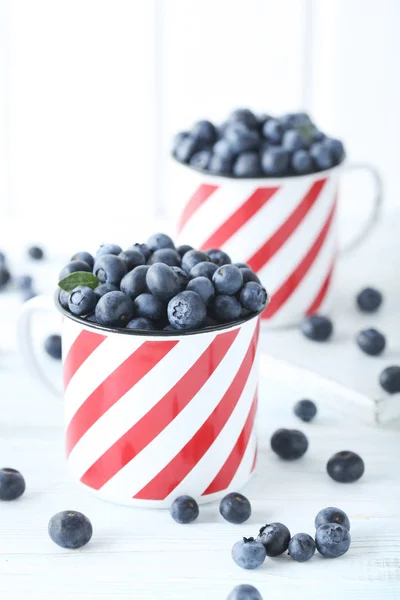 Blueberry yang matang dan lezat — Stok Foto