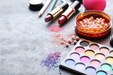 Farklı makyaj kozmetik 