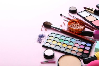 Farklı makyaj kozmetik 