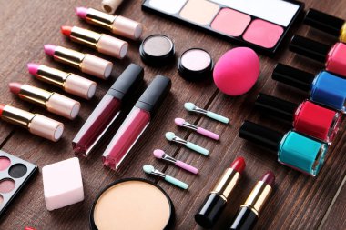 Farklı makyaj kozmetik