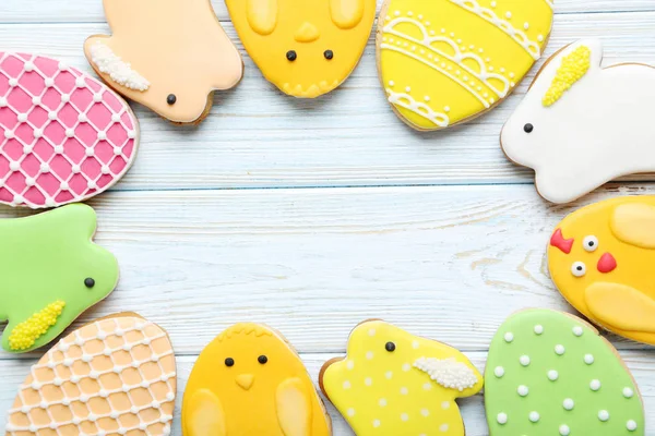 Colorful easter cookies — Stock Photo, Image