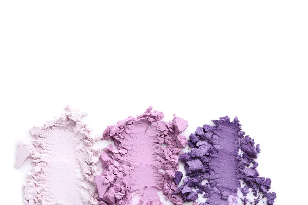 Sombra de maquilhagem roxa esmagada — Fotografia de Stock