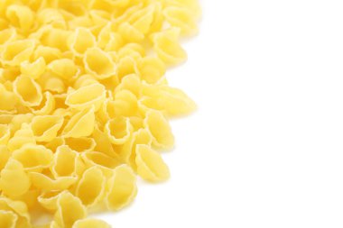 Makarna penne yığını 