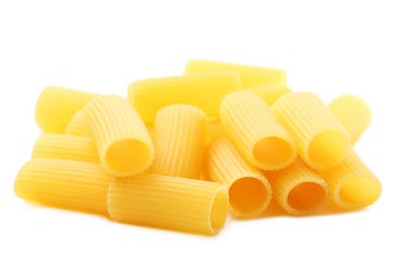 Makarna penne yığını 