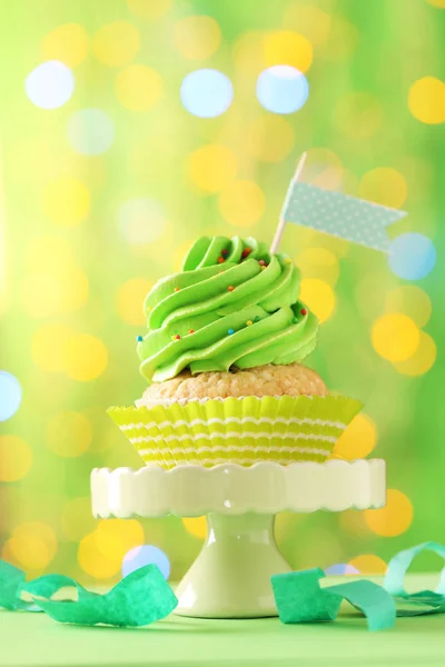 Lekkere vakantie cupcake — Stockfoto
