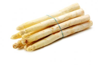 Taze beyaz asparaguses
