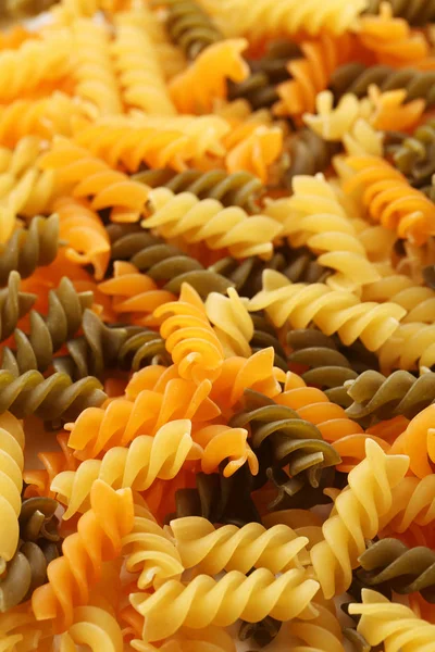 Close up of Spiral pasta — Stock Photo, Image