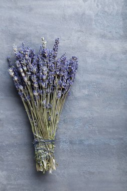 Bir demet lavanta çiçeği.