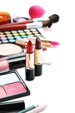 Farklı makyaj kozmetik 