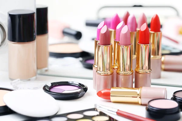 Farklı makyaj kozmetik 