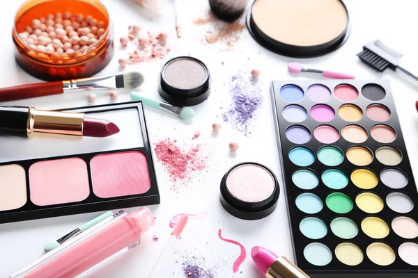 Farklı makyaj kozmetik 