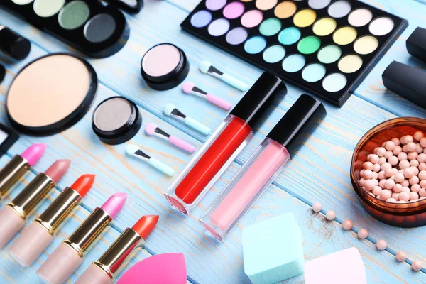 Farklı makyaj kozmetik 