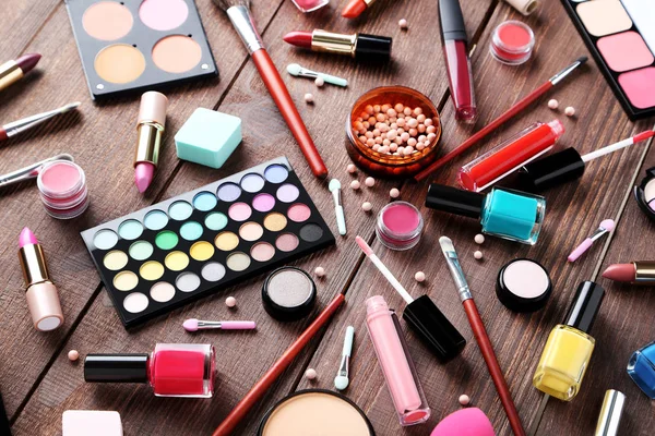 Farklı makyaj kozmetik 