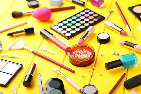 Farklı makyaj kozmetik 