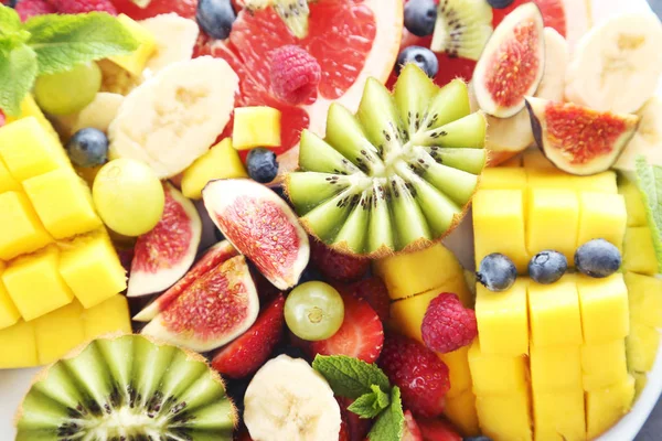 Verse fruitsalade — Stockfoto