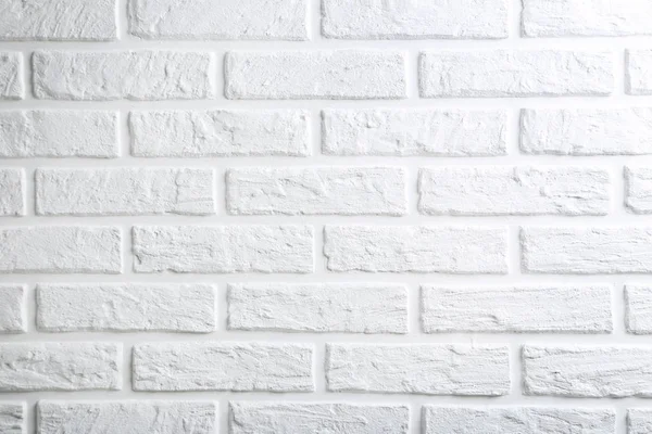 Pared de ladrillo blanco — Foto de Stock