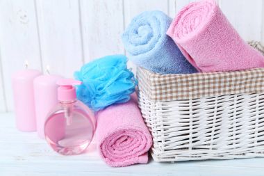 vücut havlu WISP ile banyo için