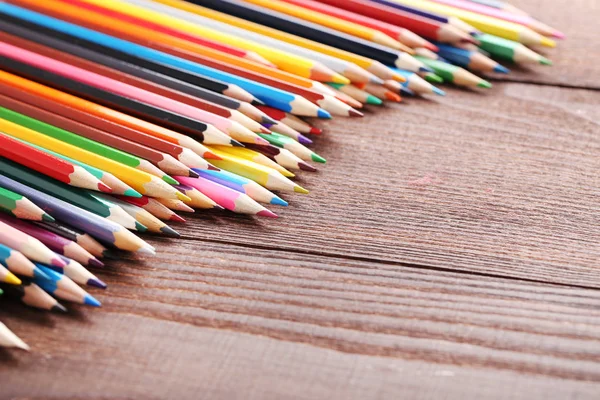 Pile of rawing colorful pencils — Stock Photo, Image