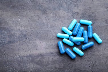 Mavi haplar yığını