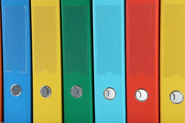 Colorful office folders — Stock Photo, Image