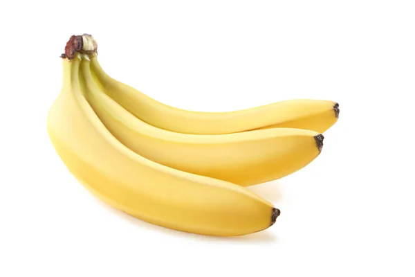 흰색 배경에 고립 된 달콤한 바나나 — 스톡 사진