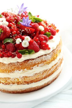 lezzetli bisküvi pastası