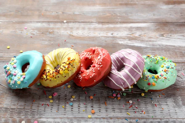 Lekkere donuts met hagelslag — Stockfoto